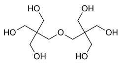Struktur von Dipentaerythrit