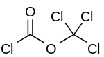 Struktur von Diphosgen