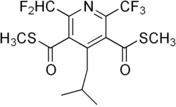 Strukturformel von Dithiopyr