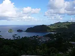 Blick auf den Ort