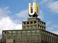 Dachaufbau des Dortmunder&nbsp;„U“