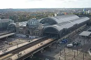Dresden Hbf, Insel- und Kopfbahnhof