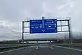 E 65 bei Letenye in Ungarn, Grenze nach Kroatien und Slowenien