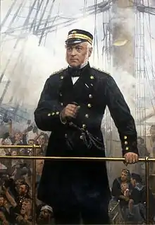 Vizeadmiral Edouard Suenson, Großkreuz des Dannebrogordens und Kreuz der Dannebrogmänner