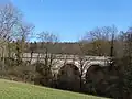 Viadukt der stillgelegten Katzbachbahn