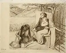 Lovers Listening to Music, 1854