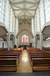 Frankfurt am Main-Nordend, Epiphaniaskirche, 1956