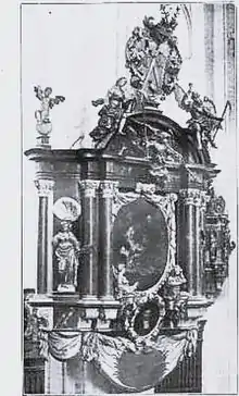 Epitaph Konrad von Dorne, 1942 zerstört