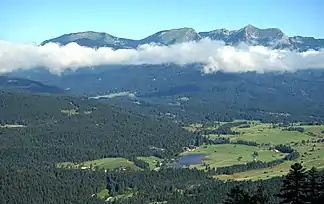 Estergebirge von Südosten