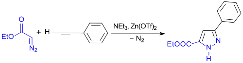 Ethyldiazoacetat EDA: Cycloaddition zu Pyrazolen