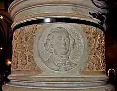 Säulenrelief von Felix Mendelssohn Bartholdy