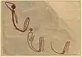 Drei hockende Gestalten (Simbabwe)