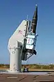 Aries-(M56A)-Rakete auf der Kauai Test Facility