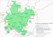 Der Fränkische Reichskreis (1789)