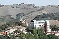Panorama von Faetano von Westen gesehen