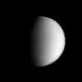 Wolken­aktivität in hohen süd­lichen Breiten (Cassini, 2005)