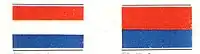 Corpsburschen- und Fuchsenband des Corps Tigurinia Zürich
