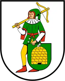 Wappen der Marktgemeinde Feucht mit Zeidler