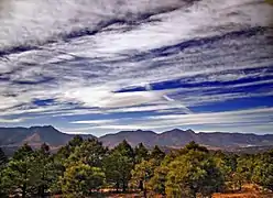 Blick auf die Rocky Mountains