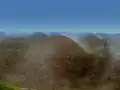 Die in Nebel getauchten Hügel