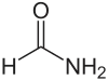 Strukturformel von Formamid