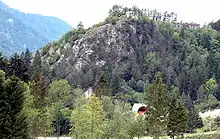 Reste der Talsperre Fort Hensel