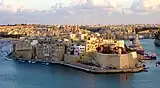 Senglea von Valletta aus gesehen