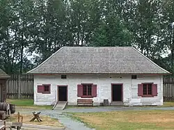 Lagerhaus der Fort Langley National Historic Site
