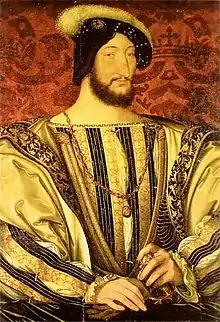 Jean Clouet:Franz I. von Frankreich,um 1535