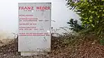 Gedenktafel für Franz&nbsp;Weber