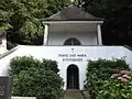 Franz Stockbauers Grabstätte und die seiner Familienangehörigen auf dem Innstadtfriedhof in Passau
