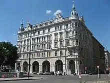 Friedrich-Schmidt-Platz 8–9 (Palais Obentraut)Boguslawski, 1882–1883