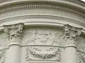 Detail der Bauplastik