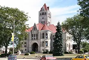 Fulton County Courthouse in Rochester, gelistet im NRHP Nr. 00001138