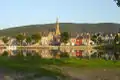 Fumay mit der Kirche Saint-Georges