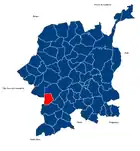 Lagekarte für Gondar