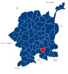 Lagekarte für Pinheiro