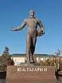 Gagarin-Denkmal in der Stadt Gagarin