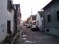 Eine Straße in Gardoš