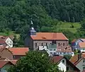 Kirche St. Johannes der Täufer von Südwesten