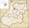 Lage von Pilar de Goiás