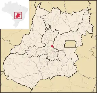 Lage von São Francisco de Goiás