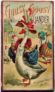19. Jahrhundert, CoverGoosy Goosy Gander(McLoughlin Bros., USA)
