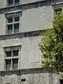 Detail der Südfassade