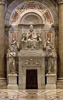 Grabmal von Papst Pius VII., Petersdom Rom
