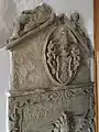 Grabplatte Pfr. Mareus Wild von 1626