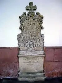 Grabstein von J.P.E. Rohrer