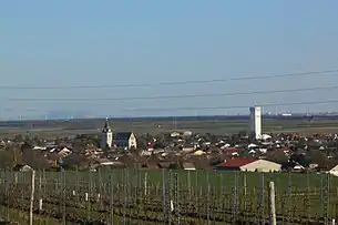 Ortsansicht von Nordwesten