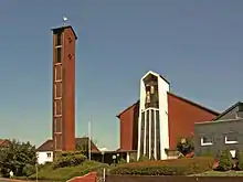 Heutige St.-Bernward-Kirche