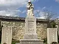 Kriegerdenkmal auf dem Friedhof